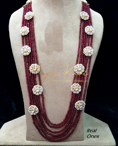 Exclusive Onex beads with kundan Festive collection - Satkahon Studio