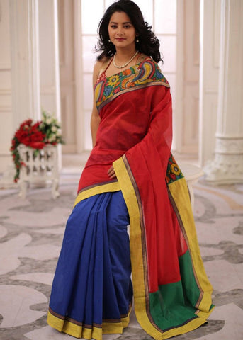 Designer Silk Saree 1806 - Satkahon Studio